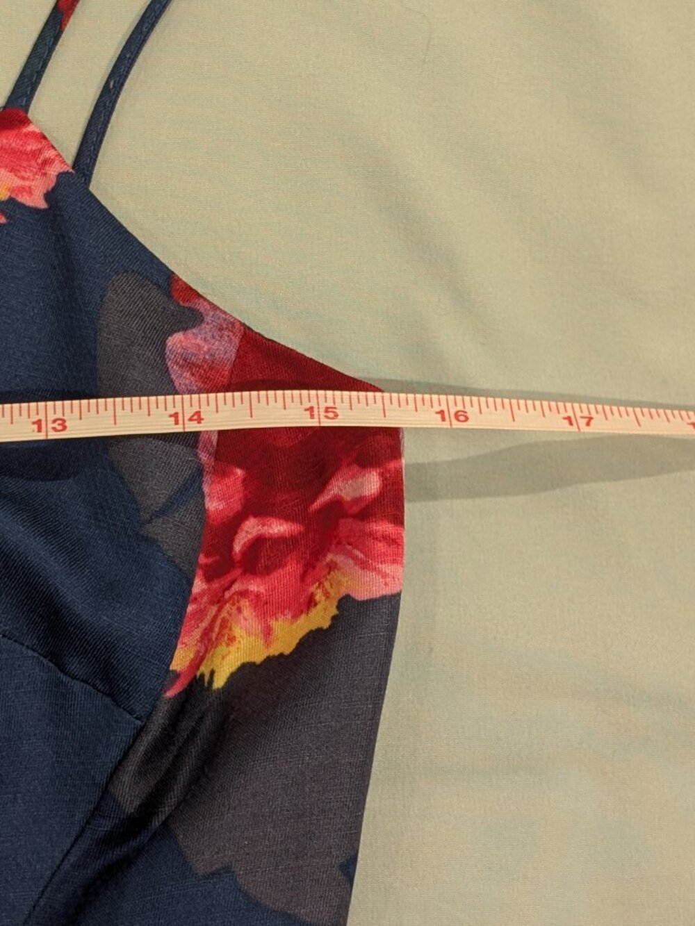 Banana Republic navy floral zinnia dress - Picture 5 of 9